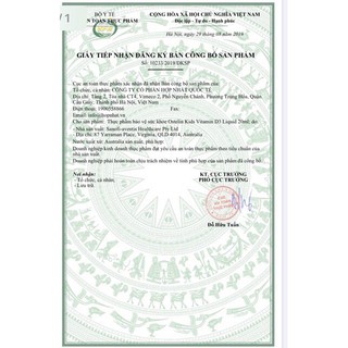 Vitamin D3 Ostelin cho bé