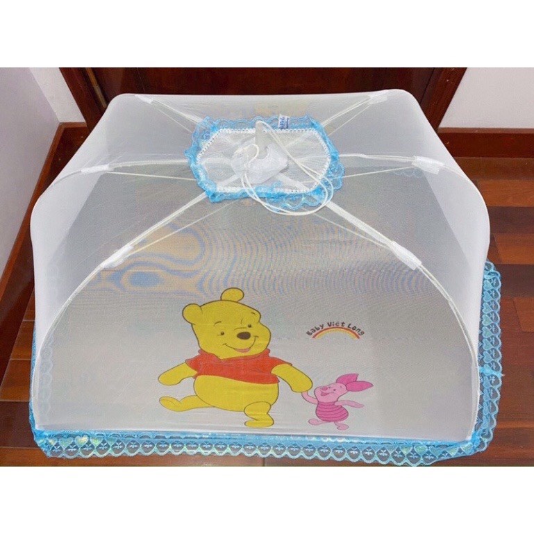 Màn Chụp Chống Muỗi Chân Có Viền Ren Cho Bé