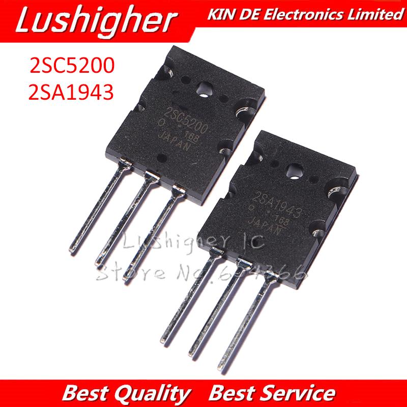 Bộ 10 cặp triode 2SA1943 TO-3P 2SC5200 TO-3PL