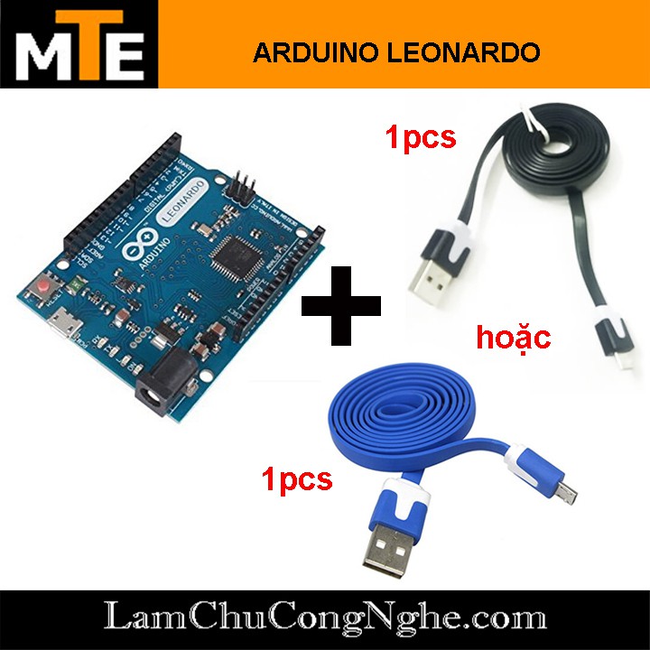 Mạch phát triển arduino Leonardo R3 giả lập cổng USB, chuột, bàn phím, tay cầm chơi game ...