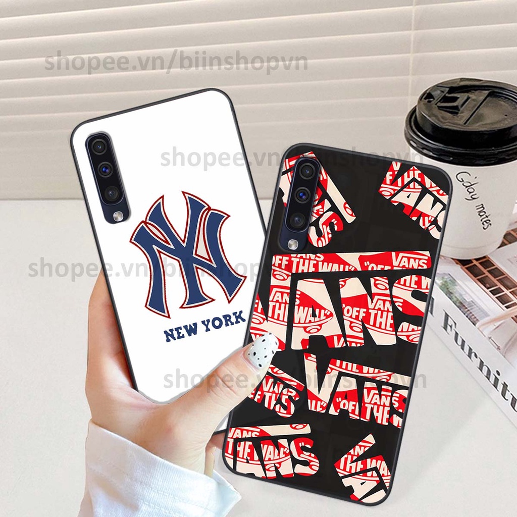 Ốp Samsung A30s / A50 / A50s / A70 in hình các thương hiệu nổi tiếng siêu đẹp, thời trang cá tính
