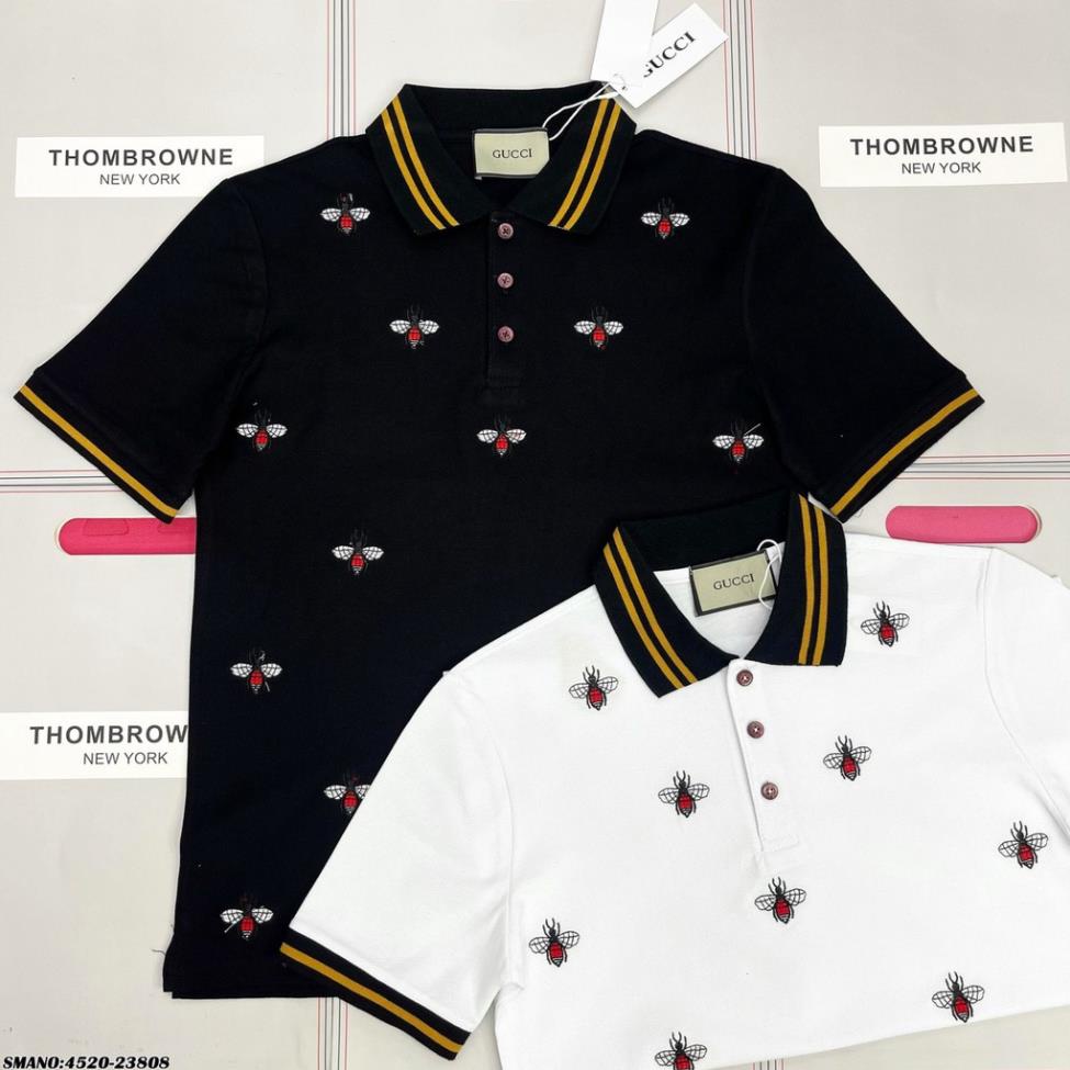Áo Polo Nam GC Chất Cotton Thêu Ong Hàng Cao Cấp - Áo Polo GC Nam Cao Cấp