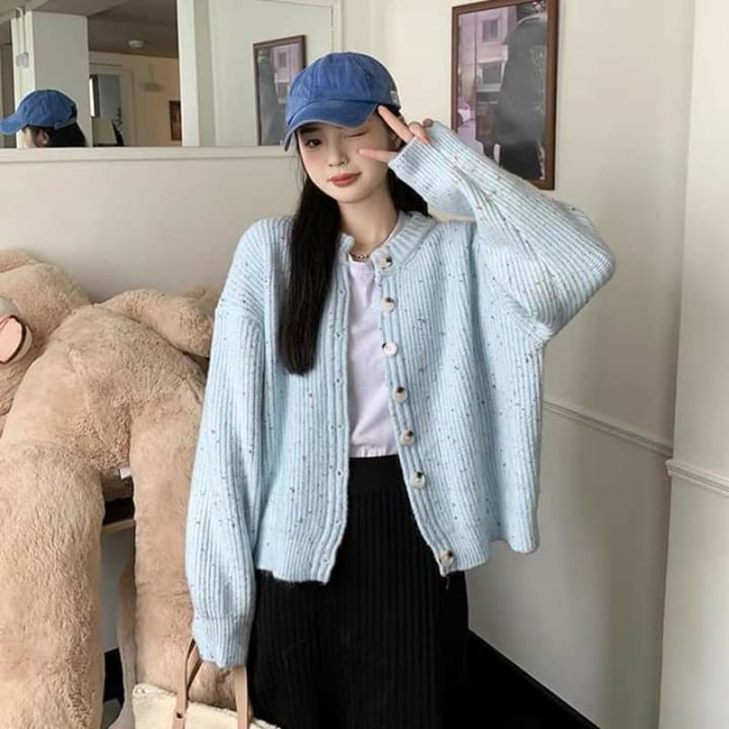 Áo len Cardigan trơn mùa Đông 🌌
