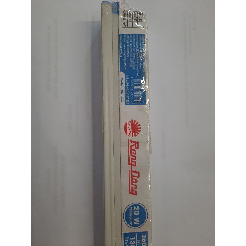 Bộ bóng đèn led tuýp 1m2  Rạng Đông ánh sáng trắng