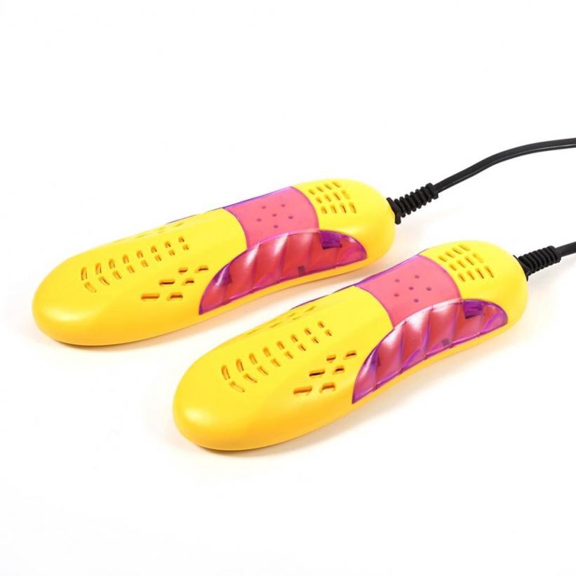Violet ánh sáng máy sấy giày nóng ấm khởi động khử mùi khử ẩm thiết bị vỏ nhựa