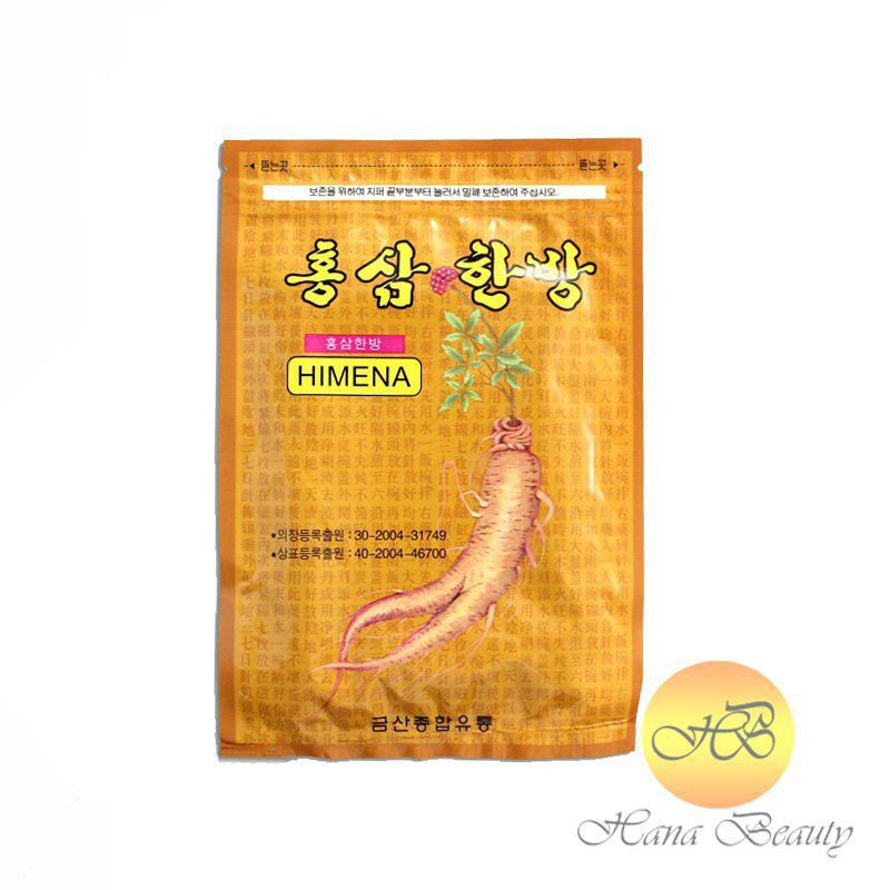 Miếng dán hồng sâm ♻️ CỰC NÓNG♻️ cao dán Hàn Quốc gói 10 MIẾNG
