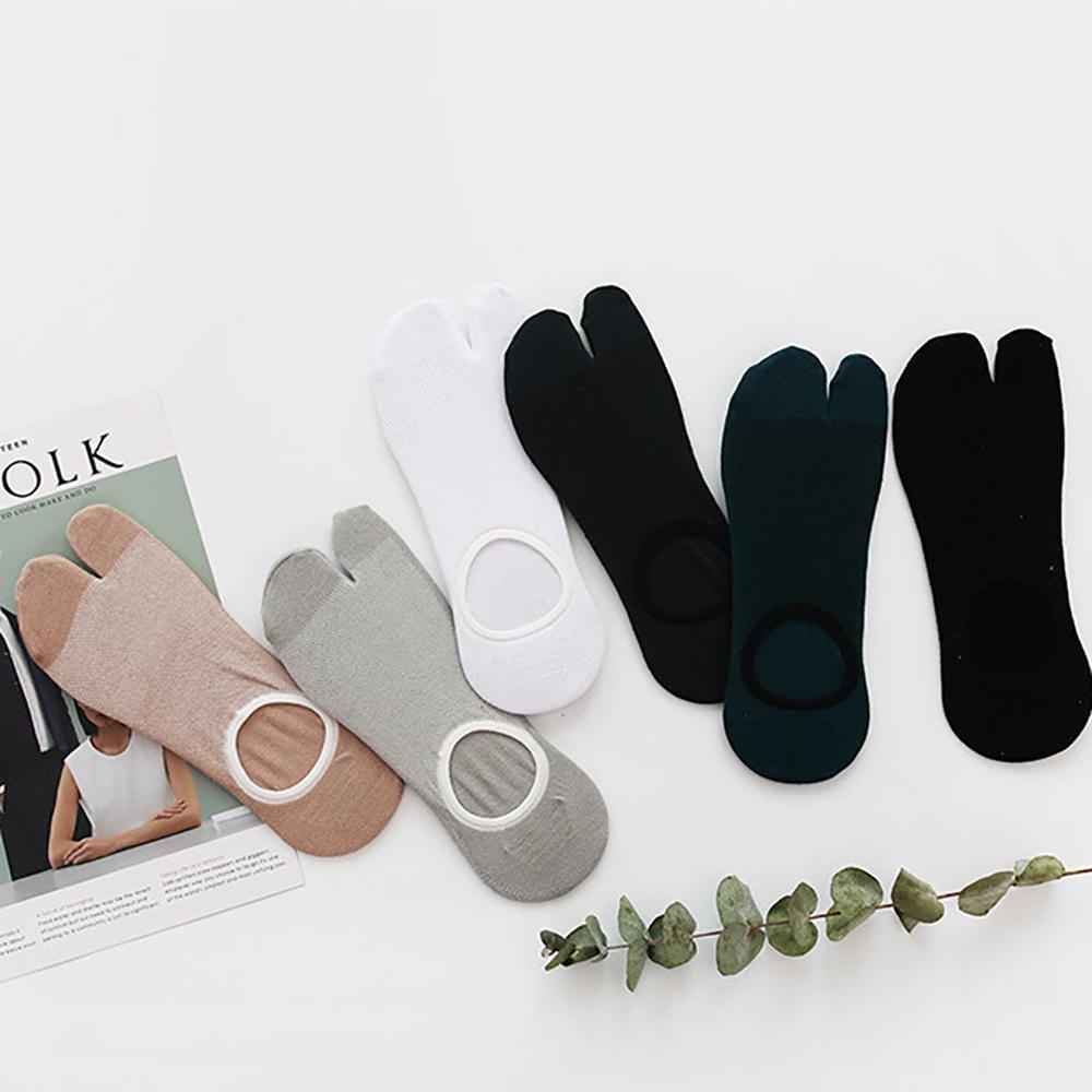 MIQUEL Vớ Cotton Xỏ Ngón Màu Sắc Thời Trang Cho Nam