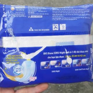 Băng Vệ Sinh Diana Sensi Cool Fresh 29cm 4 miếng