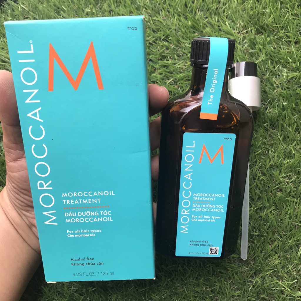 Tinh dầu Moroccanoil Treatment 125ml dưỡng phục hồi tóc hư tổn khô xơ