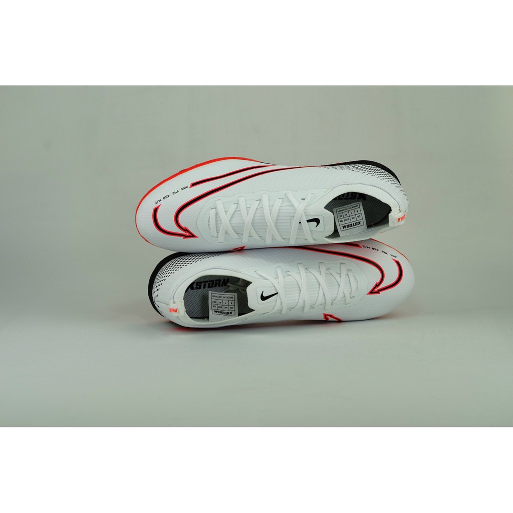 Giày Bóng Đá Mercurial Cổ Dệt - Tặng kèm tất chống trơn - Bảo hành 2 tháng