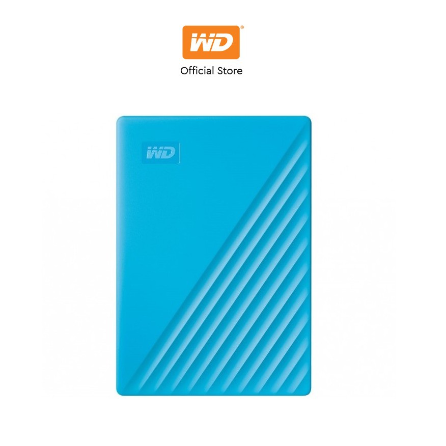 [Mã ELCL12 giảm 9% đơn 300K] Ổ cứng di động Western Digital WD My Passport 2.5'' USB 3.2 4TB Xanh - WDBPKJ0040BBL