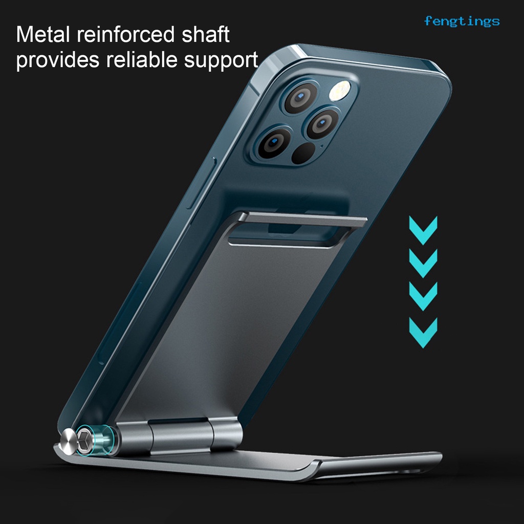 Giá Đỡ Điện Thoại/Máy Tính Bảng Siêu Mỏng Có Thể Gập Lại Tiện Dụng Cho Gia Đình f1