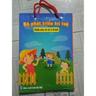 Bộ sách bồi dưỡng phát triển trí tuệ cho bé 5-6  tuổi