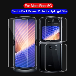 Miếng Dán Màn Hình Điện Thoại Motorola Moto Razr 5g 2020 Hd 3 Trong 1
