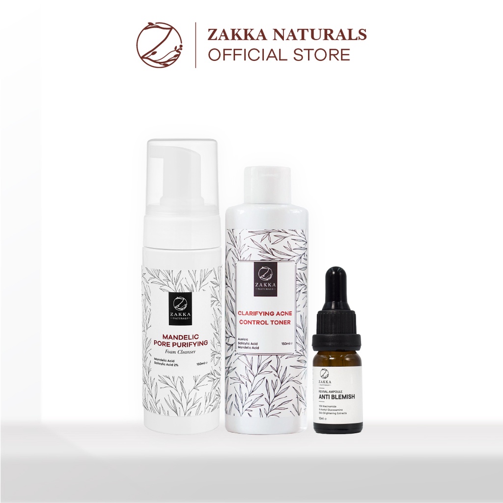 Combo Ngừa Mụn, Sáng Da Zakka Naturals 6