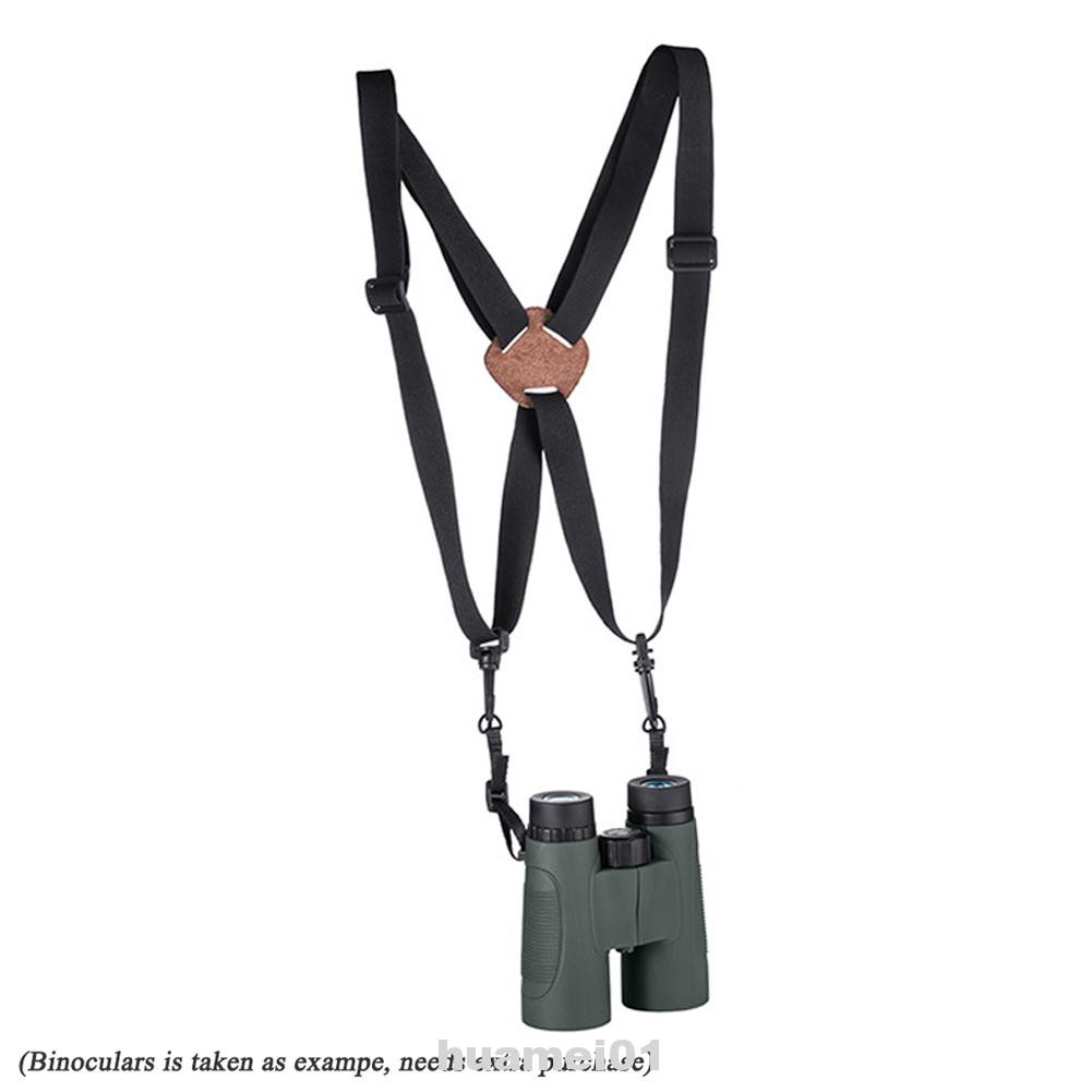 Outdoor Simple Universal Quick Release Nylon Golfer X Shaped Photographer Binocular Harness Strap