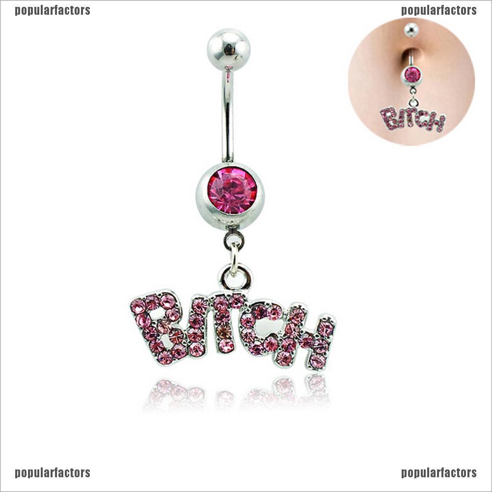 Khuyên Rốn Đính Đá Quyến Rũ Hợp Thời Trang