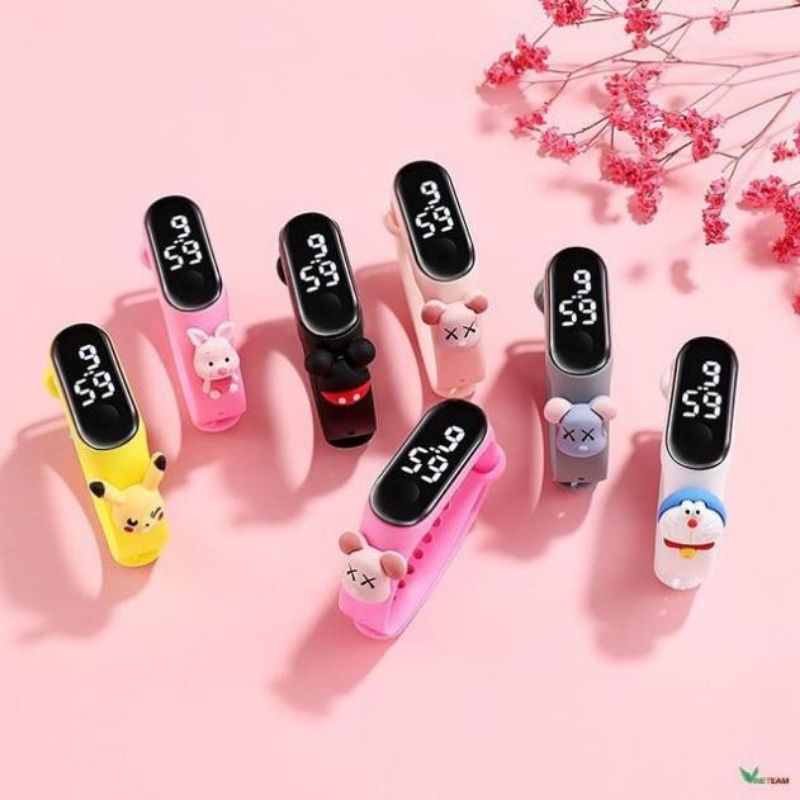 [FREESHIP] Đồng hồ Disney Mickey Zgo silicon ĐỦ MẪU nam nữ unisex trẻ em thể thao đèn led HÀN QUỐC mẫu mới hot hit