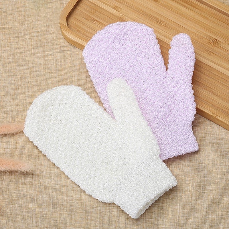 Găng Tay Tắm Tẩy Tế Bào Chết Làm Sạch Da Lameila Bath Gloves