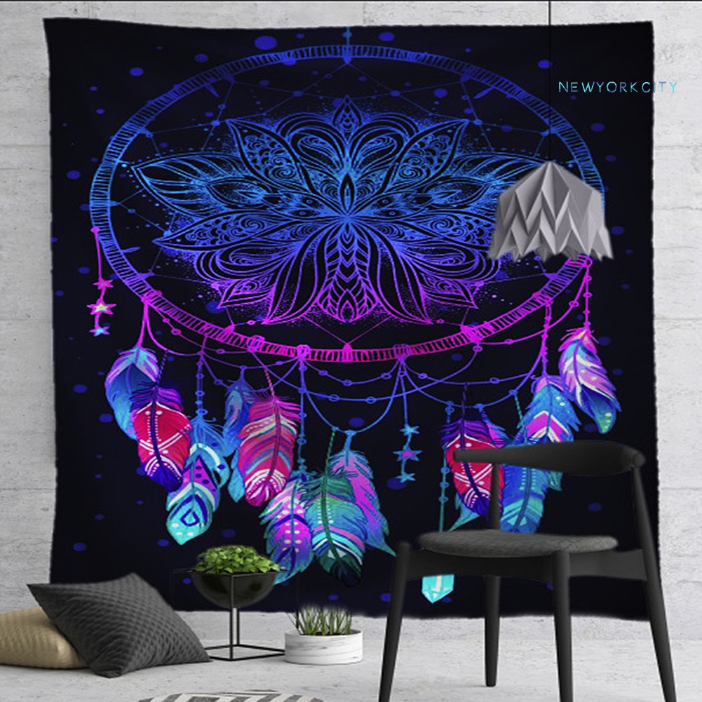 Thảm Treo Tường Trang Trí In Họa Tiết Độc Đáo