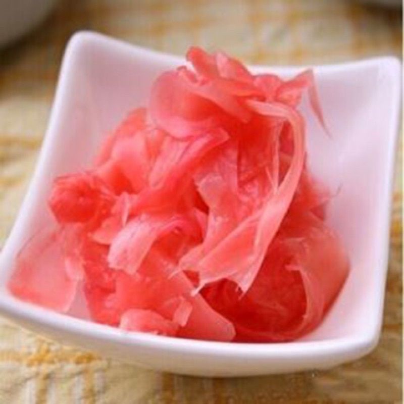Giá 1 túi 200gr gừng hồng ăn kèm món sashimi - Q12