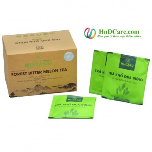 Trà Khổ Qua Rừng Mudaru (Hộp 25 túi lọc) - thanh nhiệt, hỗ trợ điều trị tiểu đường, mỡ máu | BigBuy360 - bigbuy360.vn