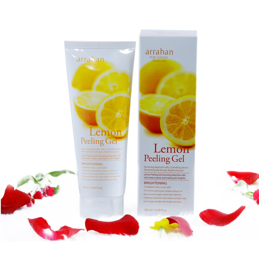 Tẩy da chết - Tẩy tế bào da chết chiết xuất từ chanh vàng ARRAHAN Hàn Quốc 180ml | BigBuy360 - bigbuy360.vn