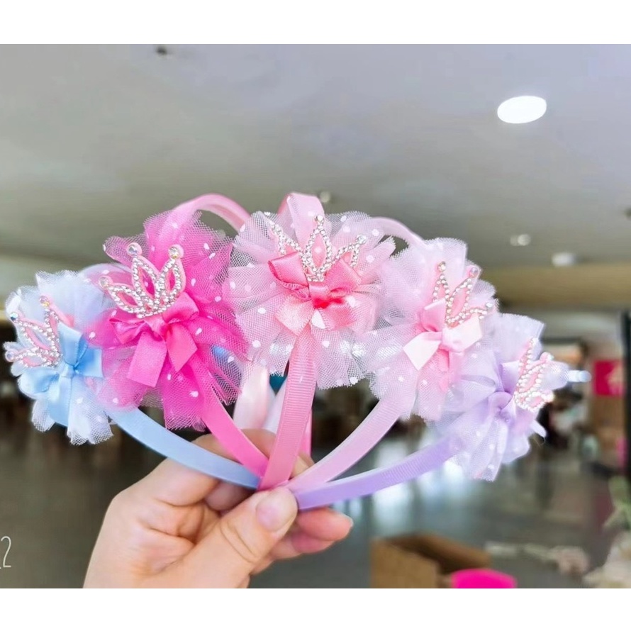 Bờm cài tóc cho bé siêu xinh