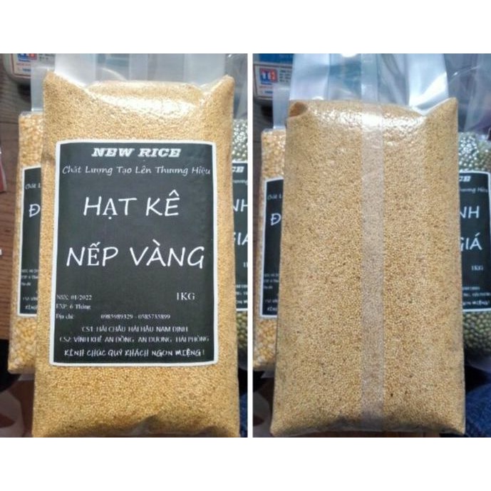 Hạt kê nếp vàng hữu cơ