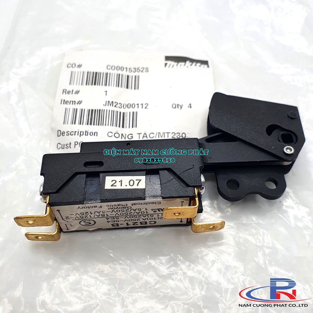 Công tắc máy cắt nhôm Makita Maktec MT230 M2300 JM23000112 JM00000067