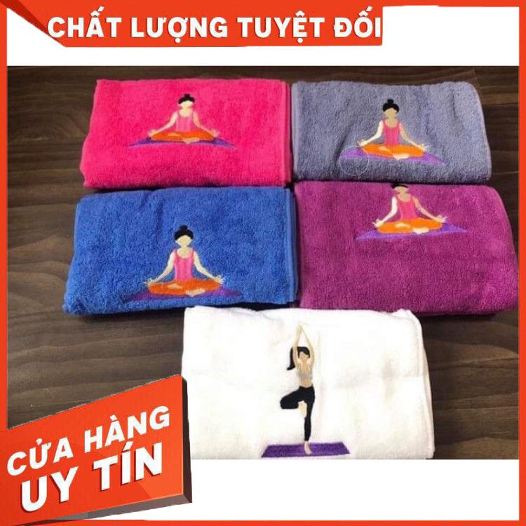 Khăn lau mồ hôi hình yoga - khăn tập yoga