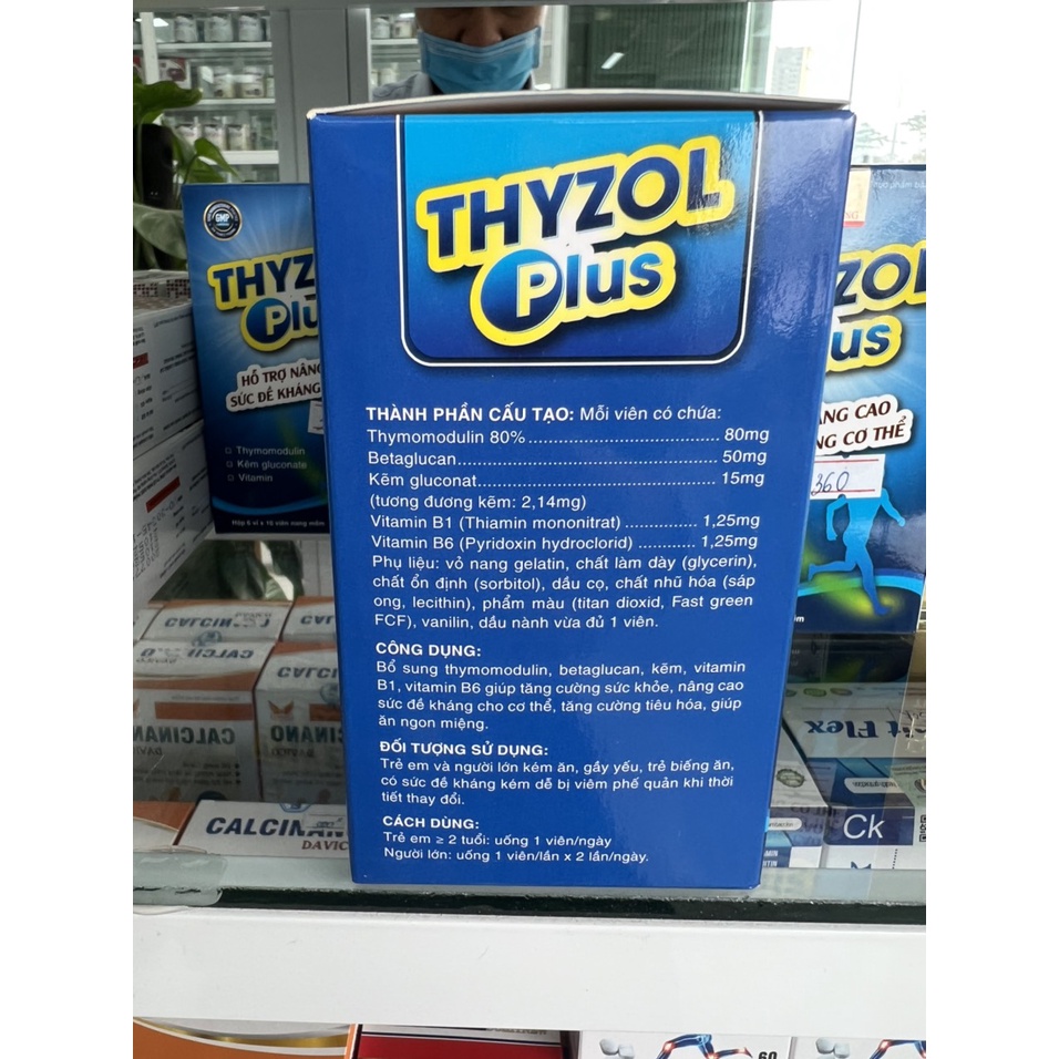 Viên Uống Thyzol Plus Giúp Tăng Cường Miễn Dịch, Nâng Cao Sức Đề Kháng