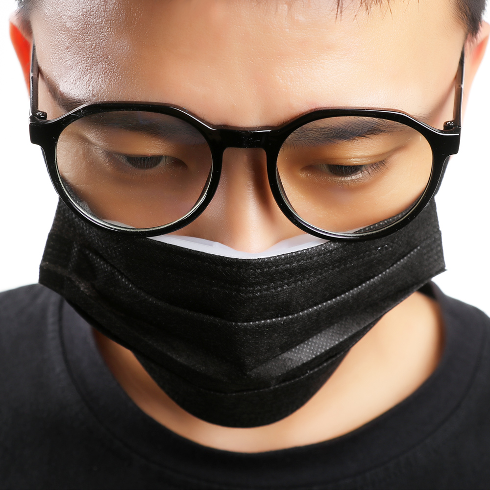 Miếng đệm mũi bằng silicone chống hơi nước mắt kính khi đeo khẩu trang | BigBuy360 - bigbuy360.vn