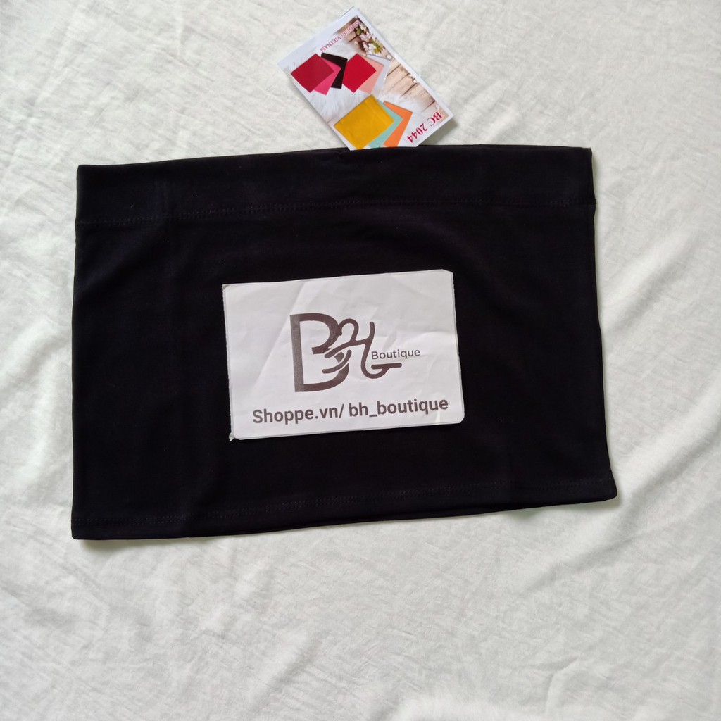 Áo quây ngực, áo ống trơn không đệm Croptop vải thun cotton đẹp mịn nhiều màu sắc