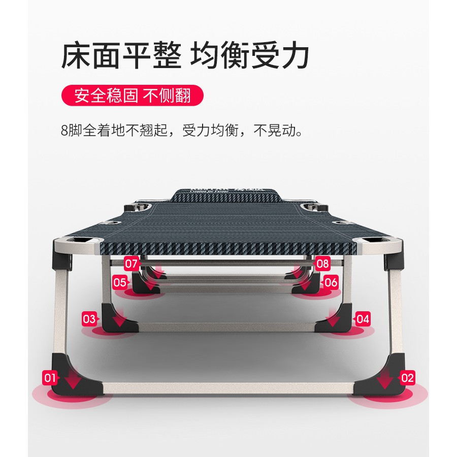 DT1956. Giường gấp êm ái đệm nhung cao cấp hàng QCCC | BigBuy360 - bigbuy360.vn