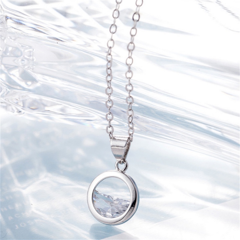 Vòng cổ Mặt Hình Giọt Nước Đính Đá Thời Trang Dành Cho Nữ