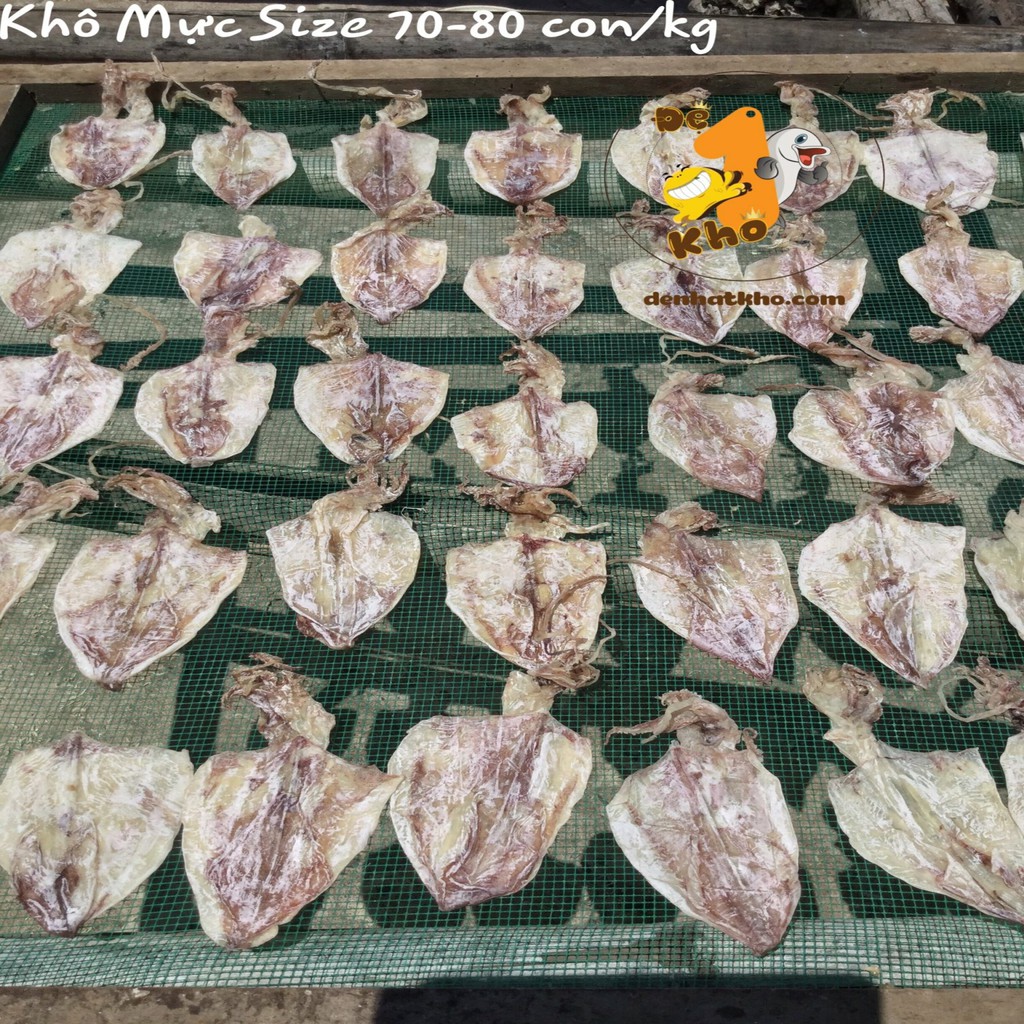 Mực Khô Câu ĐỆ NHẤT KHÔ Size 100-120 con/kg 100g Dày Ngọt Thơm Ngon Chất Lượng Cao Xuất Khẩu Đặc Sản Phan Thiết