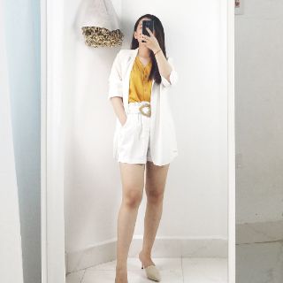 [Có ảnh thật] Áo blazer mỏng (4 màu)