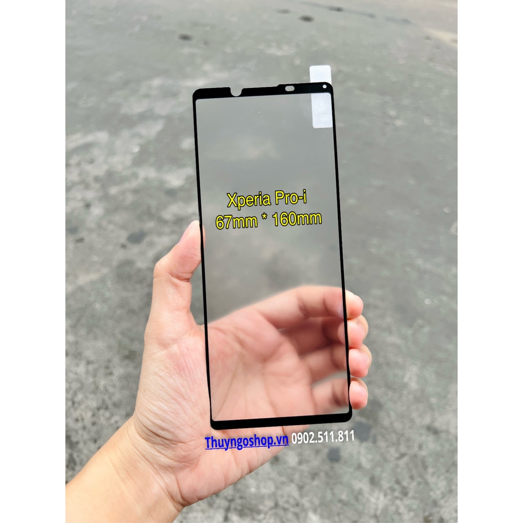 Kính cường lực full màn hình Sony Xperia Pro-i