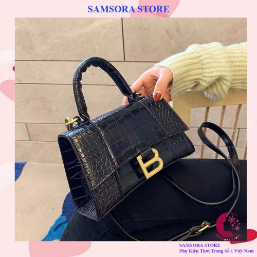 Túi xách đeo chéo nữ giá rẻ đẹp đi chơi thời trang hàn quốc phong cách dễ thương Samsora store KN2517