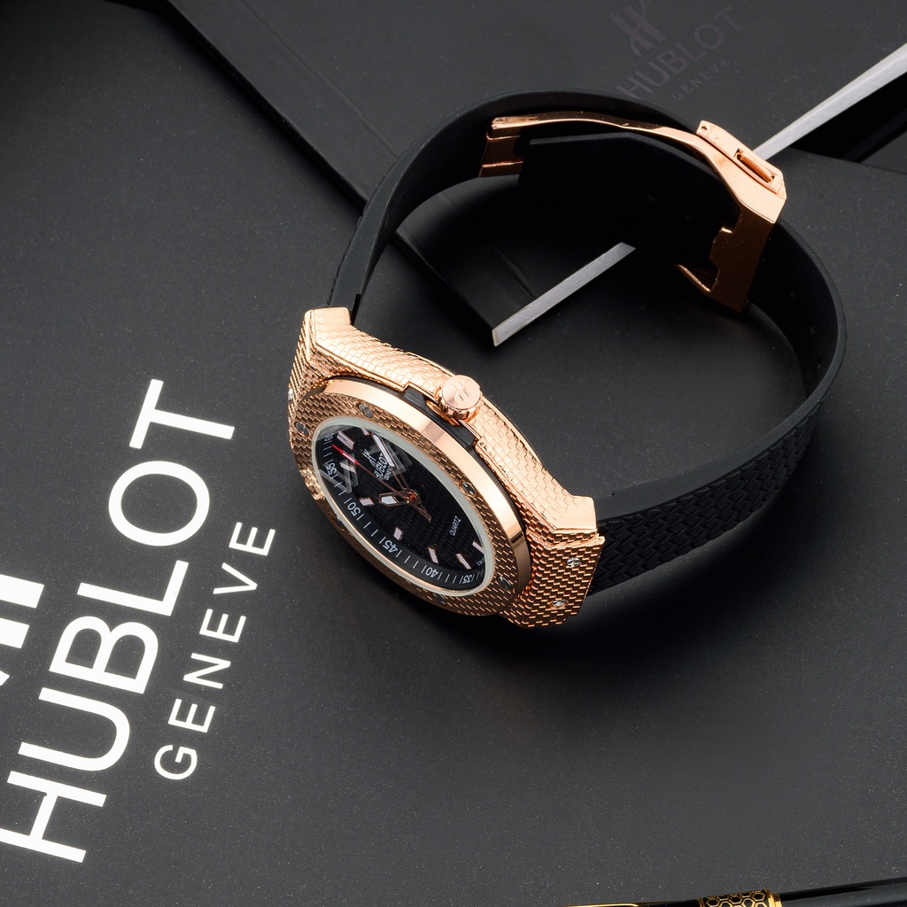 Đồng hồ nam Hublot cao cấp máy pin kèm hộp hãng bảo hành 12 tháng DH203