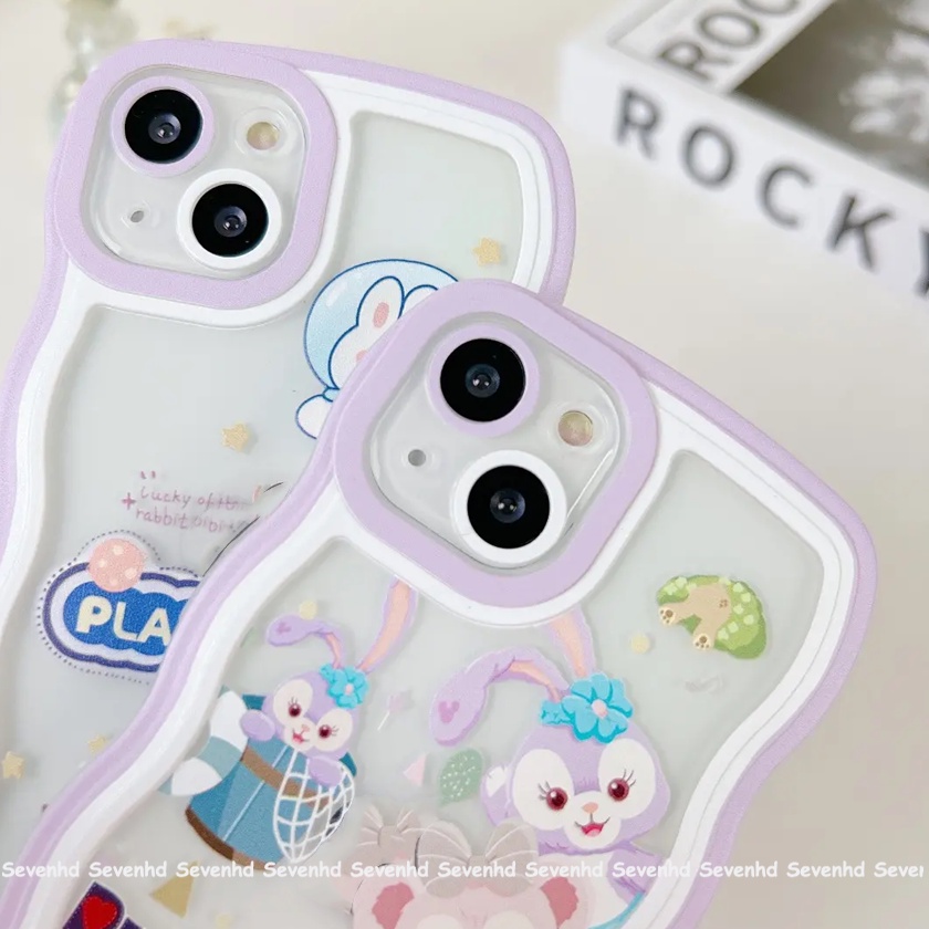 Ốp Điện Thoại Mềm Họa Tiết Gấu Duffy Hoạt Hình Cho iPhone 13 12 11 Pro Max Xs Max Xr X 7 8 6 6s Plus