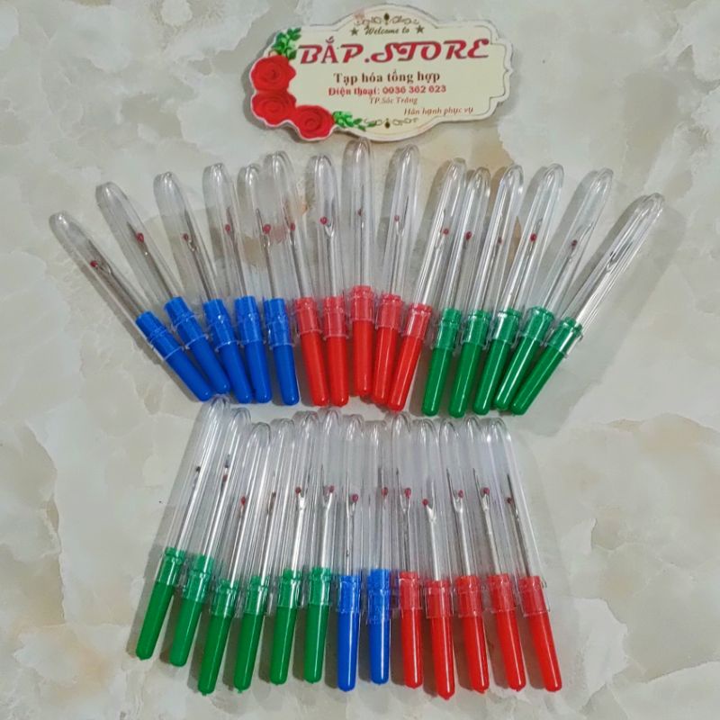 Cây tháo chỉ rọc khuy. Cây gỡ chỉ cán nhựa