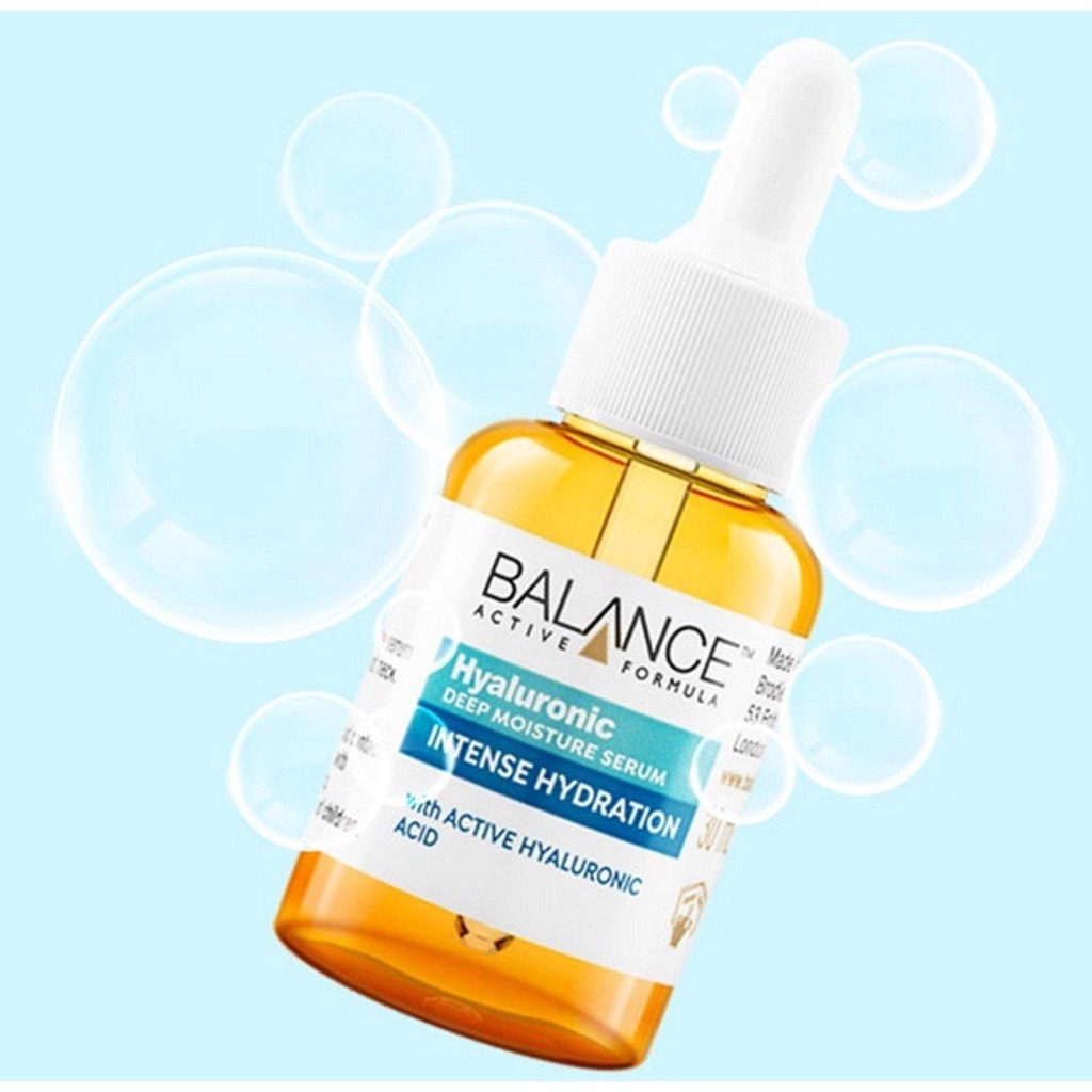 Serum Balance cấp nước và dưỡng ẩm da Hyaluronic Acid Balance Active Formula 30ml