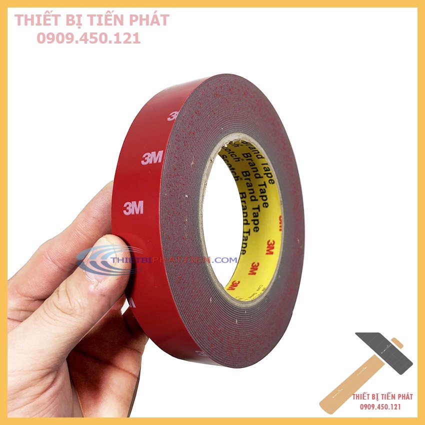 Keo 2 mặt siêu dính 3M 2f5 chịu lực, chịu nhiệt, chống nước cao cấp