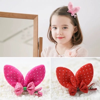 Kẹp Tóc Tai Thỏ Cute Cho Bé
