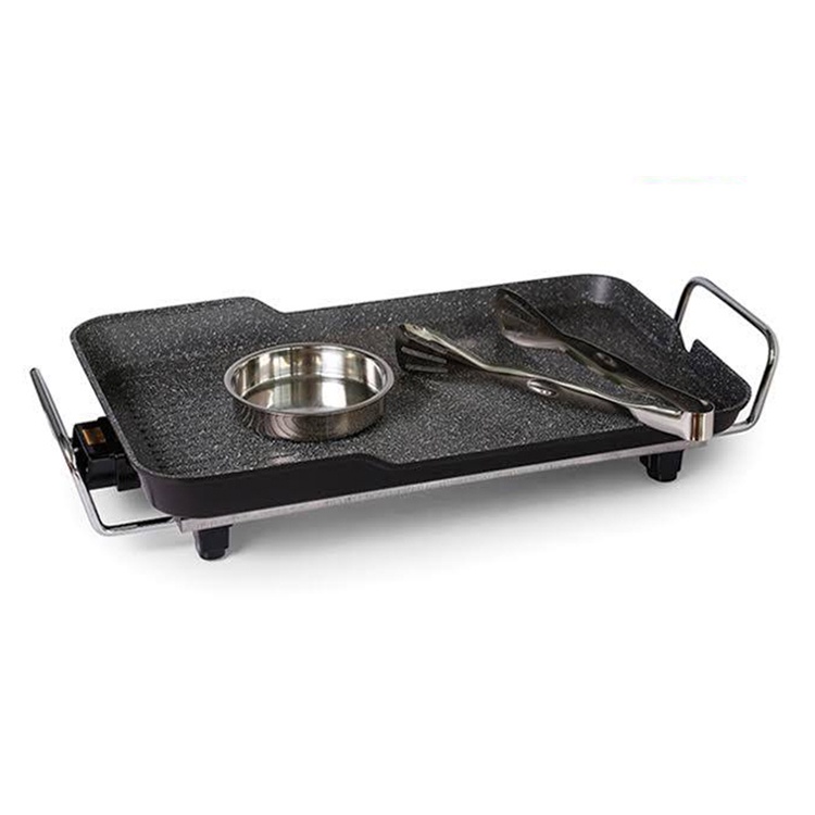 Bếp nướng điện SATO BN11 2 màu XÁM - ĐEN - giao ngẫu nhiên - Bảo hành 36 tháng