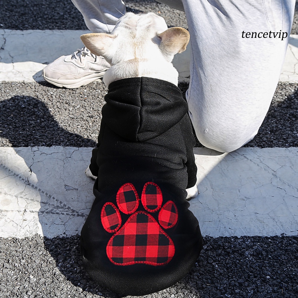 Áo hoodie họa tiết trái tim thời trang cho chó cưng