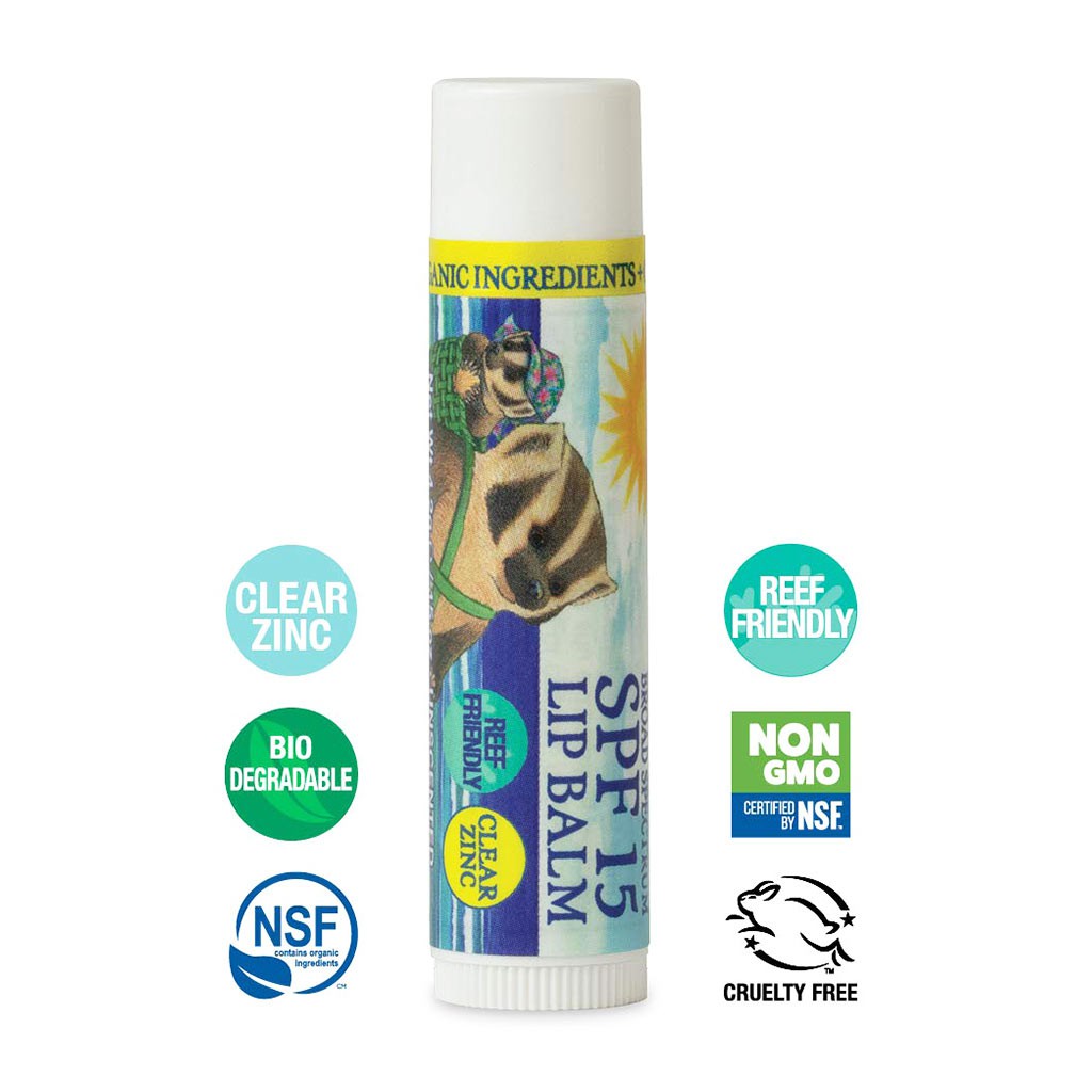 [Chính Hãng] Son Dưỡng Hữu Cơ Chống Nắng SPF 15 BADGER - Sunscreen Lip Balm - 4.2gr | BigBuy360 - bigbuy360.vn