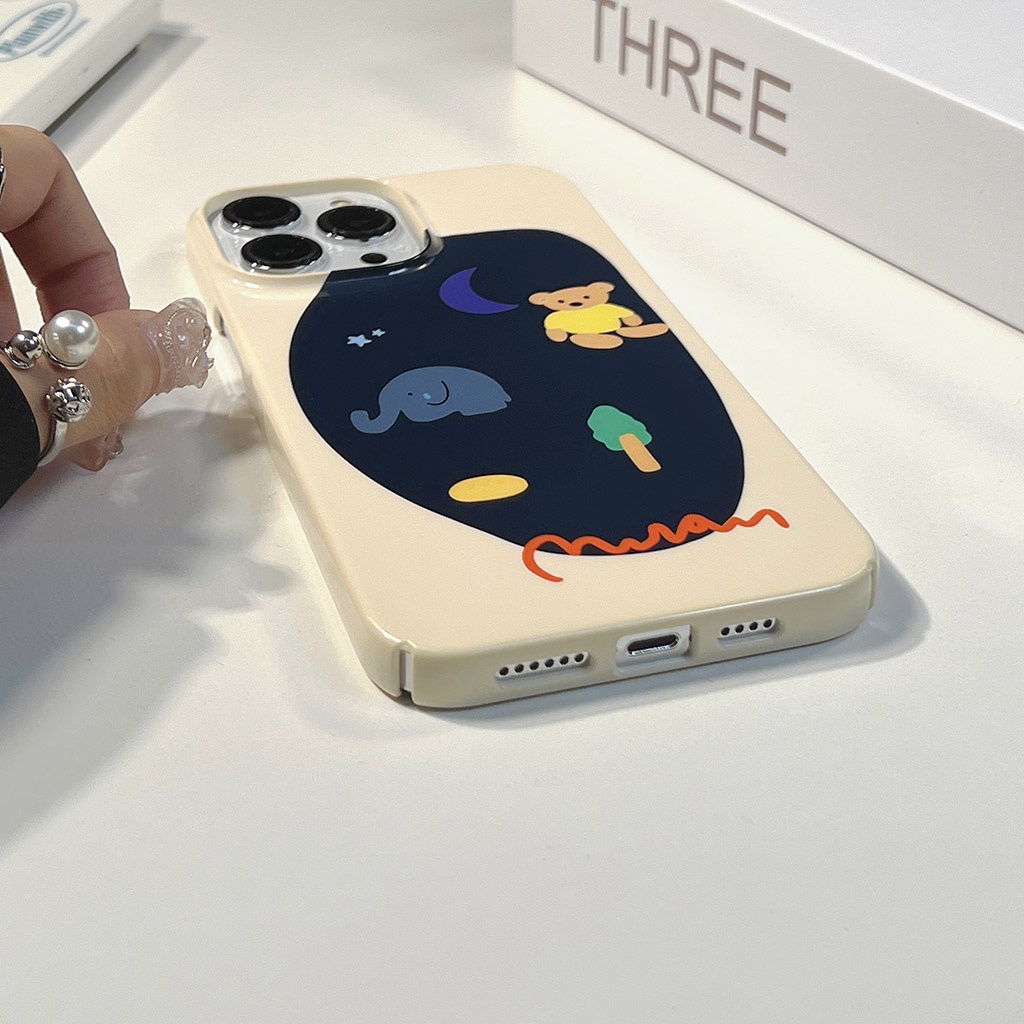 Ốp Điện Thoại Cứng In Hình Sở Thú Cho IPhone X Xs Xr Xsmax 11 11Pro 11ProMax 12 12Pro 12ProMax 13 13Pro 13ProMax